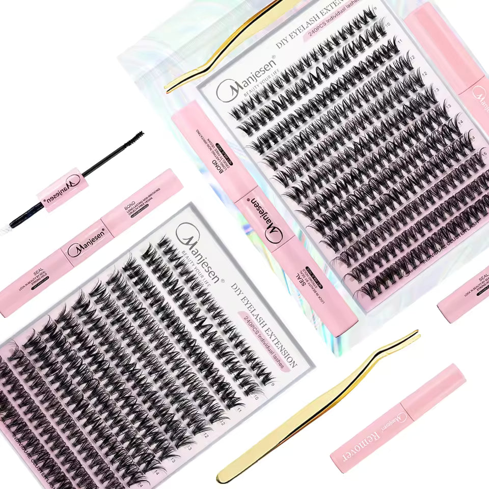 kit d'extensions de cils - Un regard captivant, des cils sublimés, une élégance incomparable.